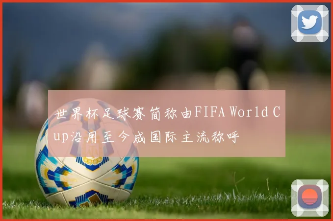 世界杯足球赛简称由FIFA World Cup沿用至今成国际主流称呼