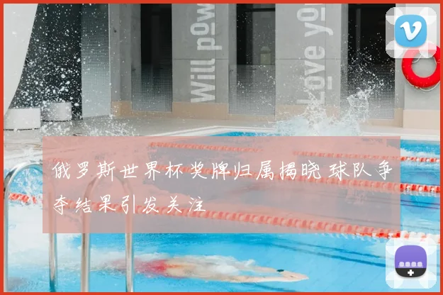 俄罗斯世界杯奖牌归属揭晓 球队争夺结果引发关注